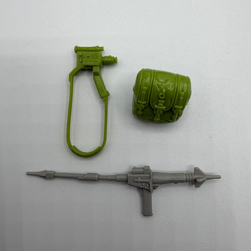 Vintage 1985 GI Joe Lady Jaye Accessory Set Javelin Backpack Camera N202
